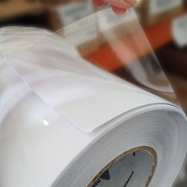 Avery Dennison Clear Sticker [Permanent, Gloss]